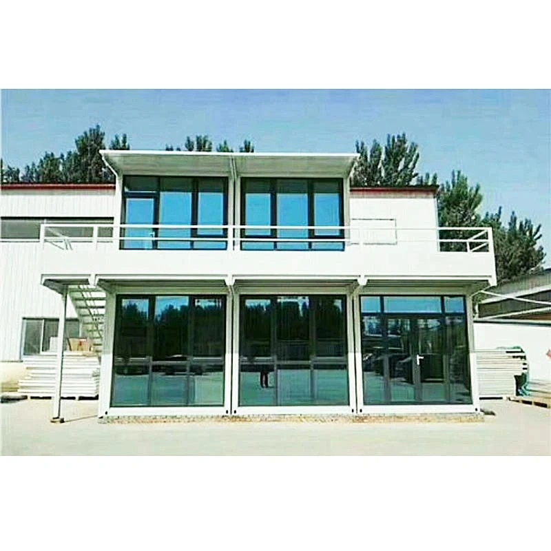 Casa contenedor de lujo con estructura de acero de instalación rápida estándar