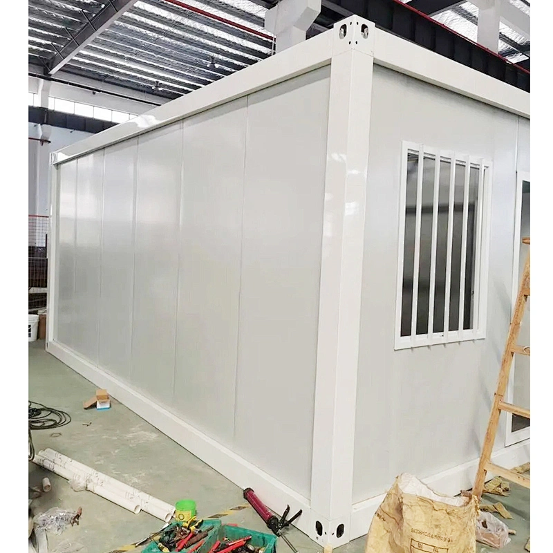 Casa contenedor portátil llena plana movible de XinCheng para el campamento