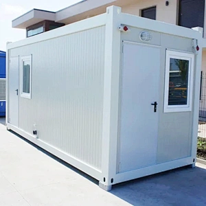 Casa contenedor modular de lujo de 20 pies para oficina