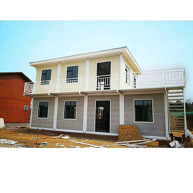Casa contenedor de lujo con estructura de acero de instalación rápida estándar