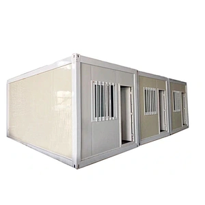 Casa contenedor modular de lujo de 20 pies para oficina