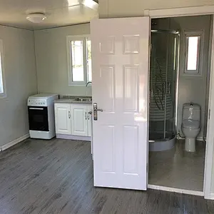 Casas prefabricadas grandes del envase del equipo completo del edificio de oficinas completo con las certificaciones