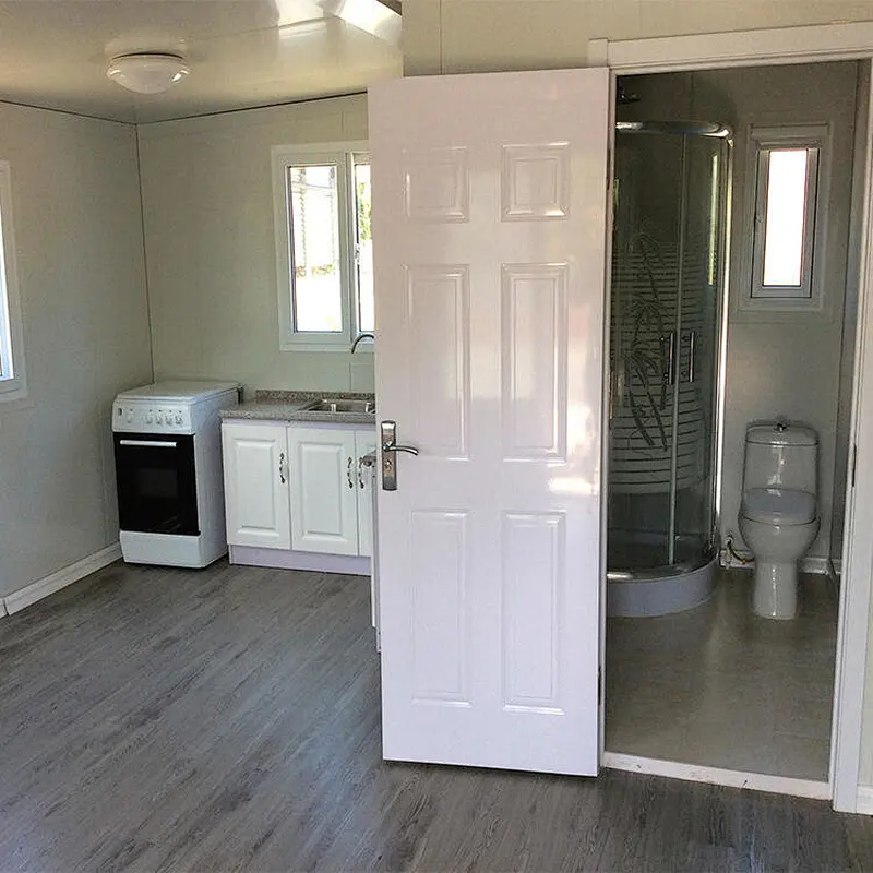 Casas prefabricadas grandes del envase del equipo completo del edificio de oficinas completo con las certificaciones
