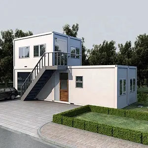 Casas prefabricadas grandes del envase del equipo completo del edificio de oficinas completo con las certificaciones