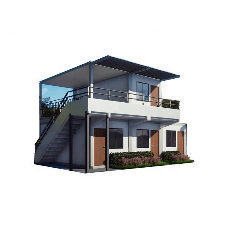 Casas prefabricadas grandes del envase del equipo completo del edificio de oficinas completo con las certificaciones