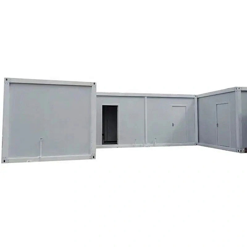 New Design Modular Steel Frame Glass Wall Container Homes Houses