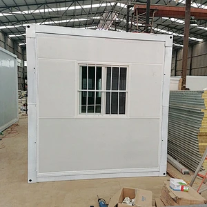 Casa prefabricada de construcción rápida, contenedor plegable modular, campo de trabajo