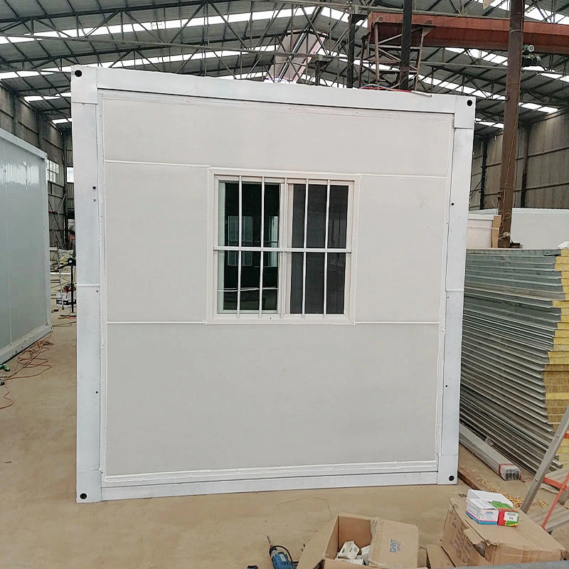 Casa prefabricada de construcción rápida, contenedor plegable modular, campo de trabajo