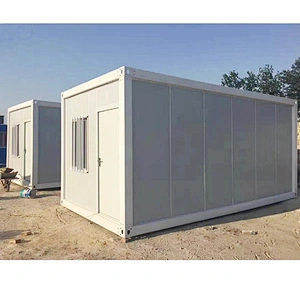 New Design Modular Steel Frame Glass Wall Container Homes Houses