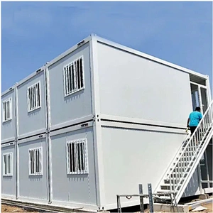 Flat Pack 40FT movilbe portable container House (en inglés)