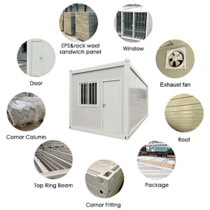 XINGCHENG contenedor de embalaje plano 20 pies precio barato
