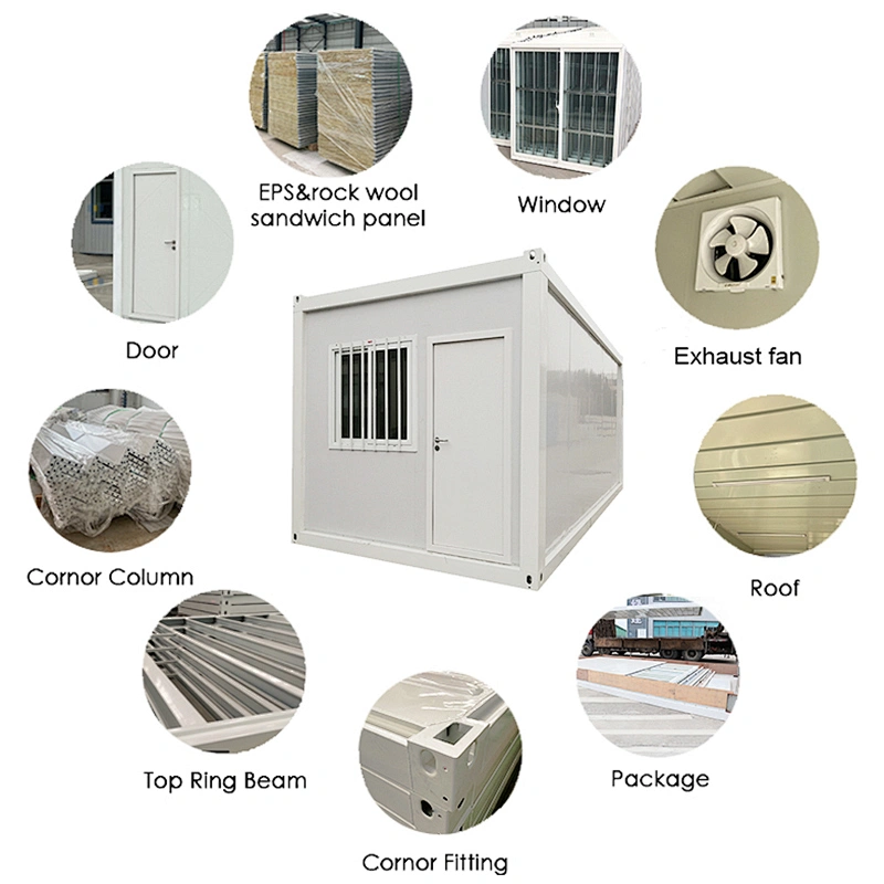 XINGCHENG contenedor de embalaje plano 20 pies precio barato