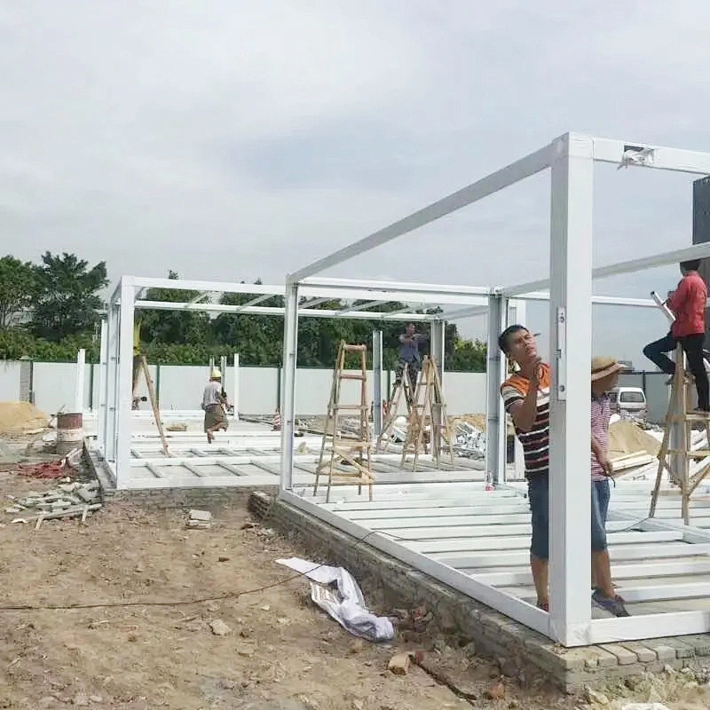 Bulk Pack mobile perfab container house for living