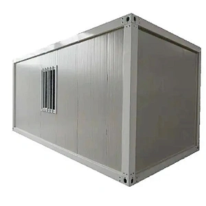 New Design Modular Steel Frame Glass Wall Container Homes Houses
