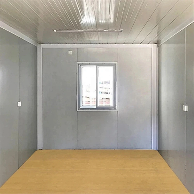 Contenedor barato ropa móvil casa marco de acero