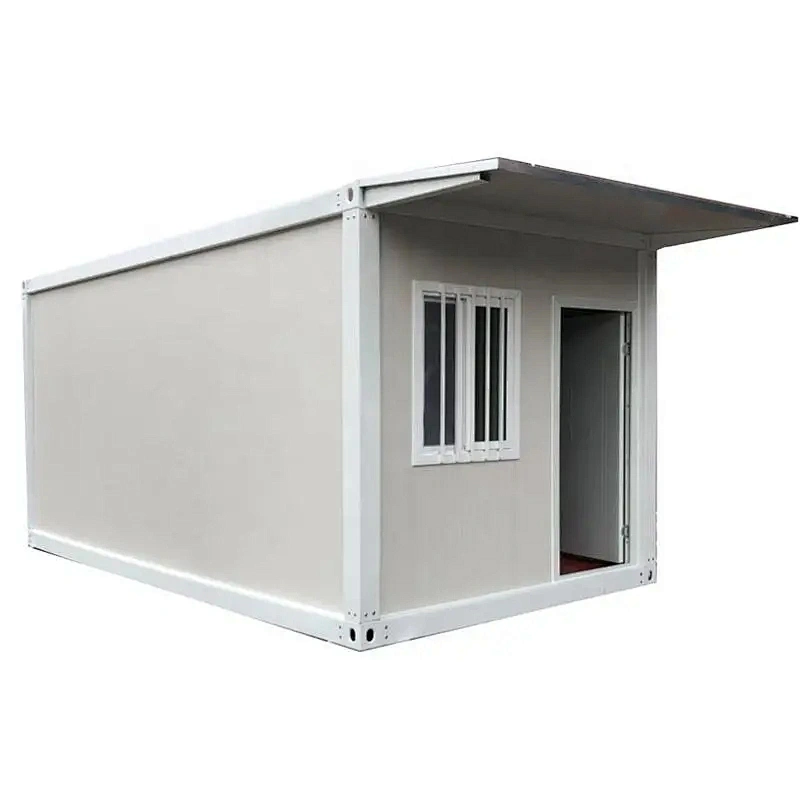 New Design Modular Steel Frame Glass Wall Container Homes Houses