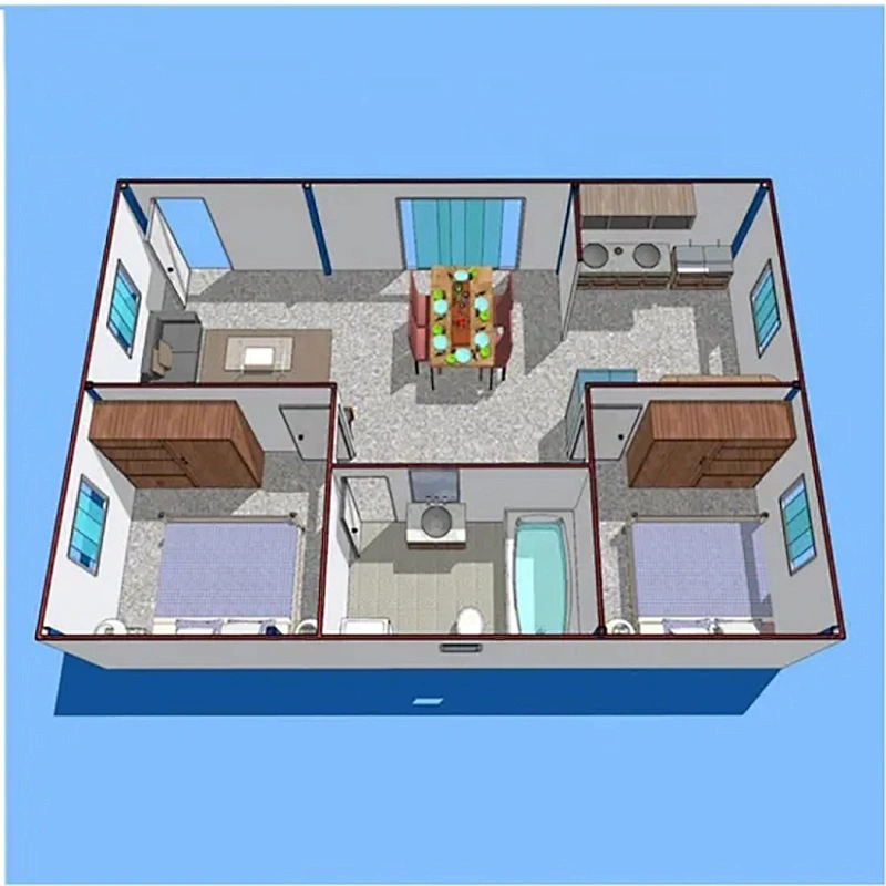 XinCheng Mobile Home Prefab Container Office (en inglés)