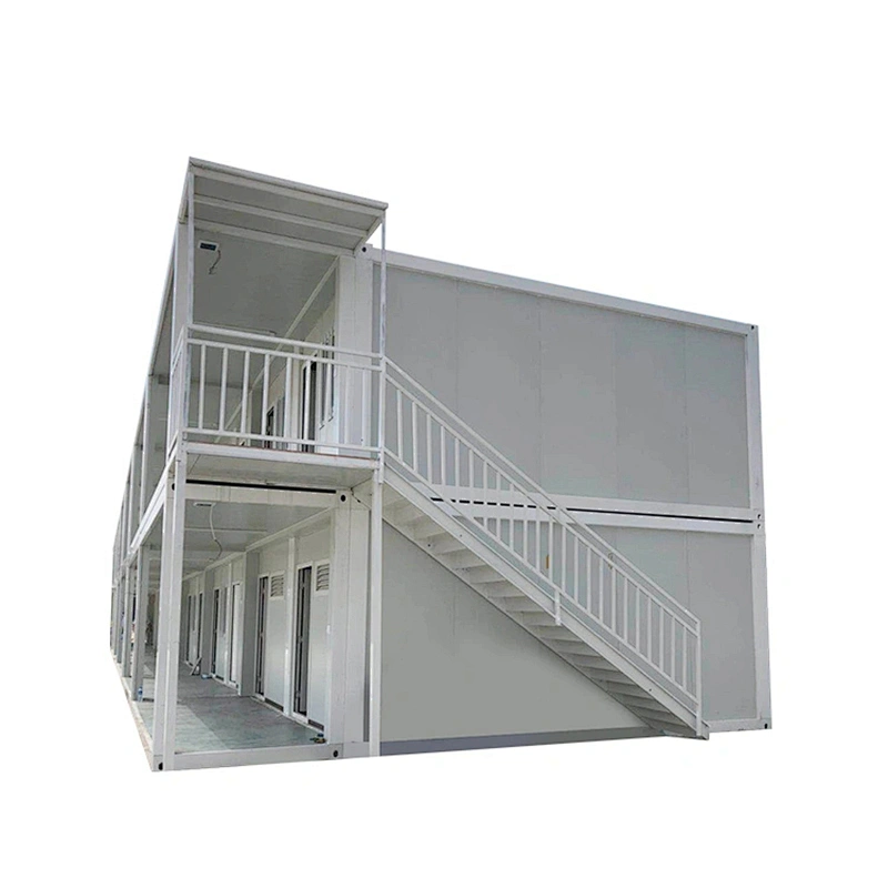 Casa de contenedores de paquete plano Modular de bajo costo