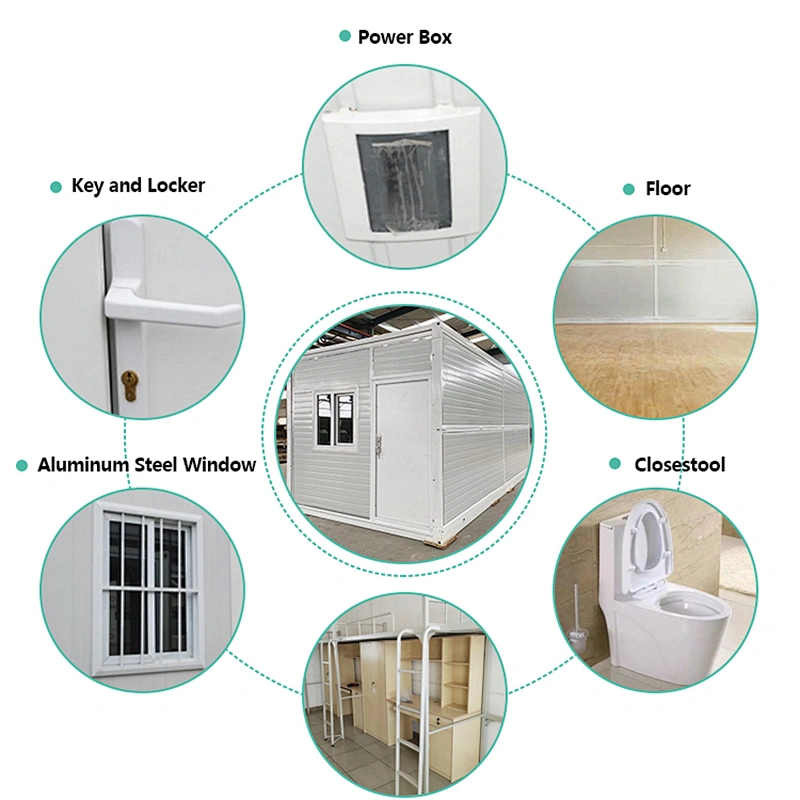 Prefabricated folding mobile container  home