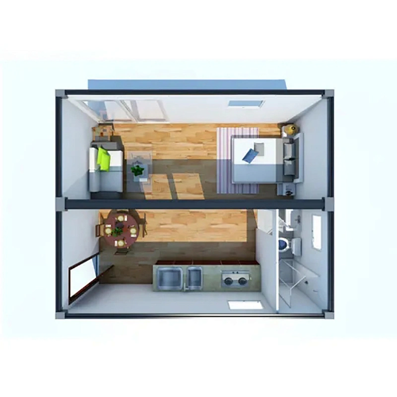 Flat Pack 40FT movilbe portable container house