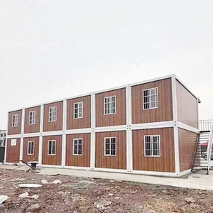 الجاهزة حاوية منزل مع زجاج الألومنيوم والباب