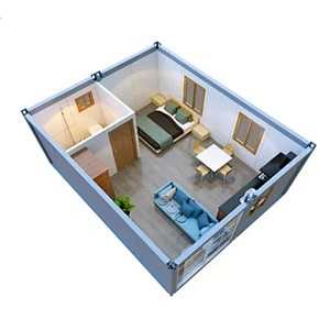 Contenedor Modular casa prefabricada de acero moderno