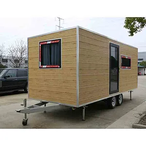 Venta caliente montaje fácil prefabricado casa contenedor de embalaje plano móvil