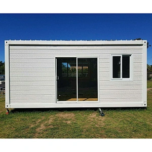 Prefabricated container house  Bright office small house