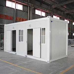 Portable Prefabricated Assemble Flat Packed Container Construction Building