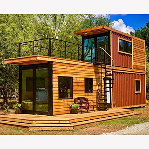 Mobile container house Prefabricated  Luxury cottage