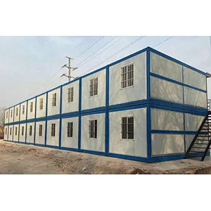 Casa contenedor de cabina prefabricada Casa contenedor plegable portátil para ventas