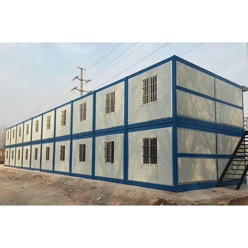 Casa contenedor de cabina prefabricada Casa contenedor plegable portátil para ventas