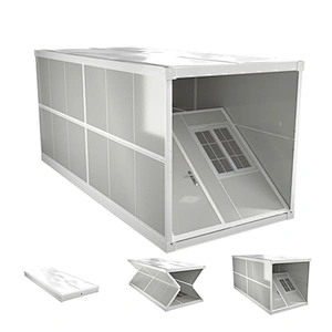 Prefabricated pelu ana ipu hale Home lawe lawe laweia ana hikiwawe Collapsible ipu