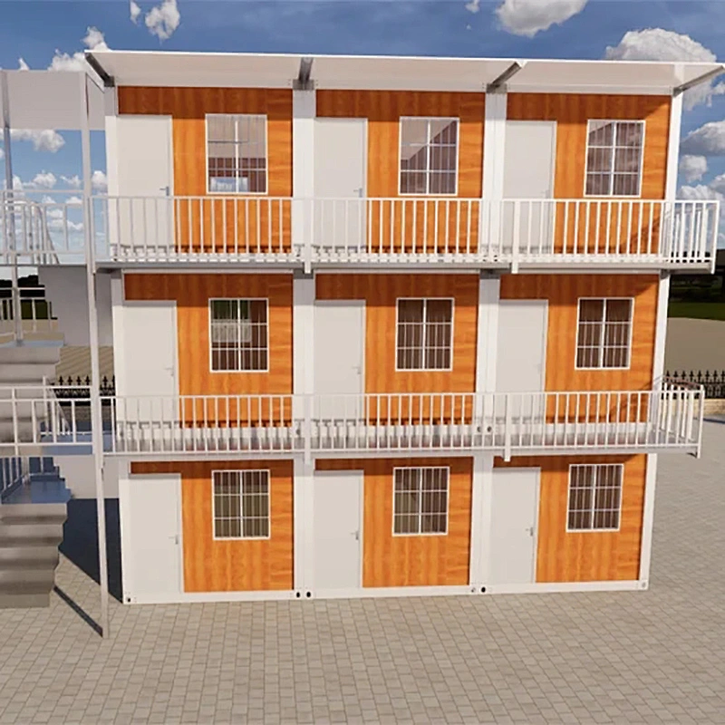 بالجملة 2 طوابق مبنى سكني الجاهزة حاوية البيت