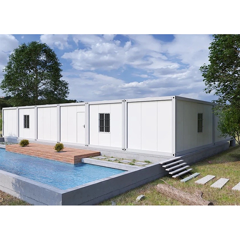 Casa modular de la casa prefabricada de la construcción rápida del precio bajo