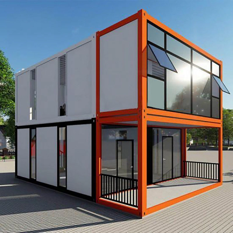 Precios baratos de fábrica fáciles de construir casa contenedor 2 3 pisos casas prefabricadas Filipinas