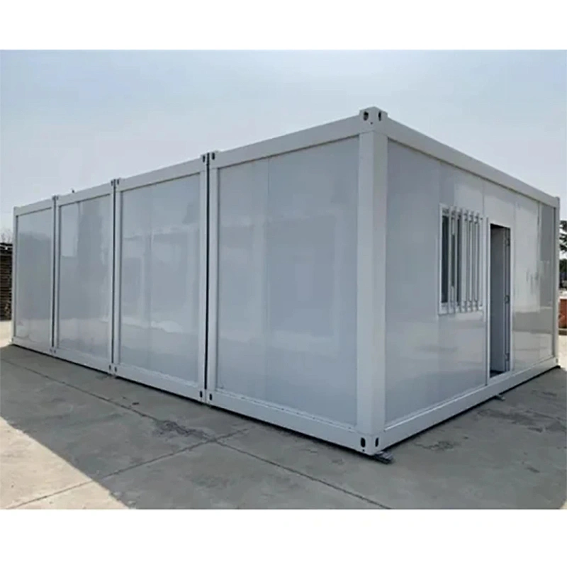 Lujo fabricado vivir casa de contenedor de paquete plano casa portátil