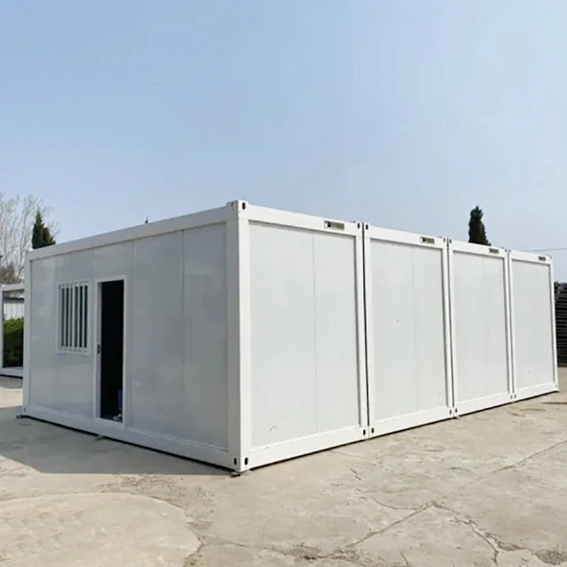 Lujo fabricado vivir casa de contenedor de paquete plano casa portátil