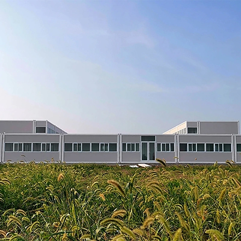 Casa modular de la casa prefabricada de la construcción rápida del precio bajo