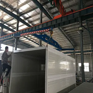 Fácil instalación Casa de contenedores plegables Casa prefabricada de contenedores