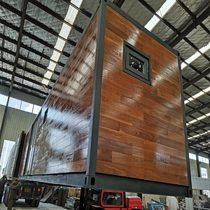 Casa contenedor móvil de cabina prefabricada