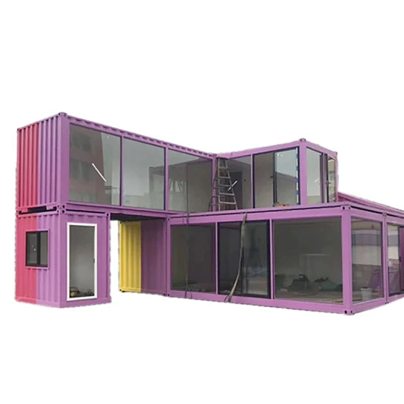 Casa de contenedores de construcción de diseño rápido