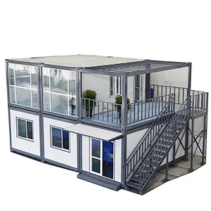 Construction Site Container Resettlement House Residential House