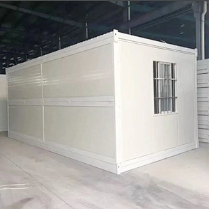Paquete plano prefabricado contenedor plegable sala de estar