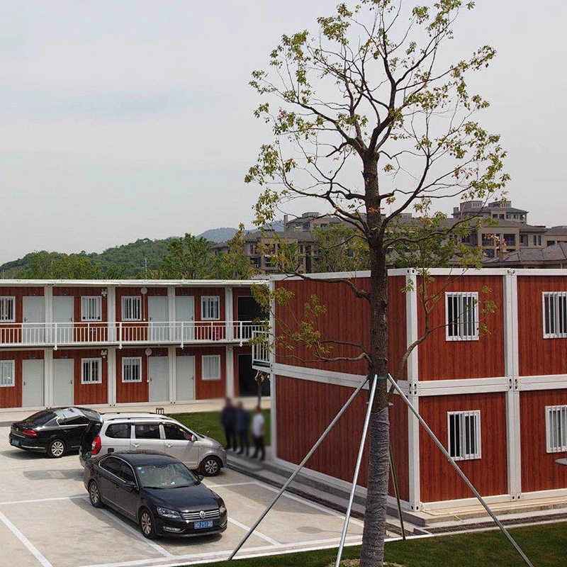 Casa contenedor de nuevos materiales para aula / dormitorio / apartamento