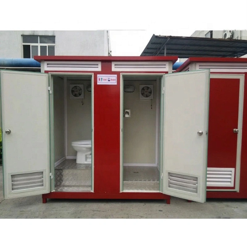 Portable temporary mobile toilet with Squat toilet sitting toilet