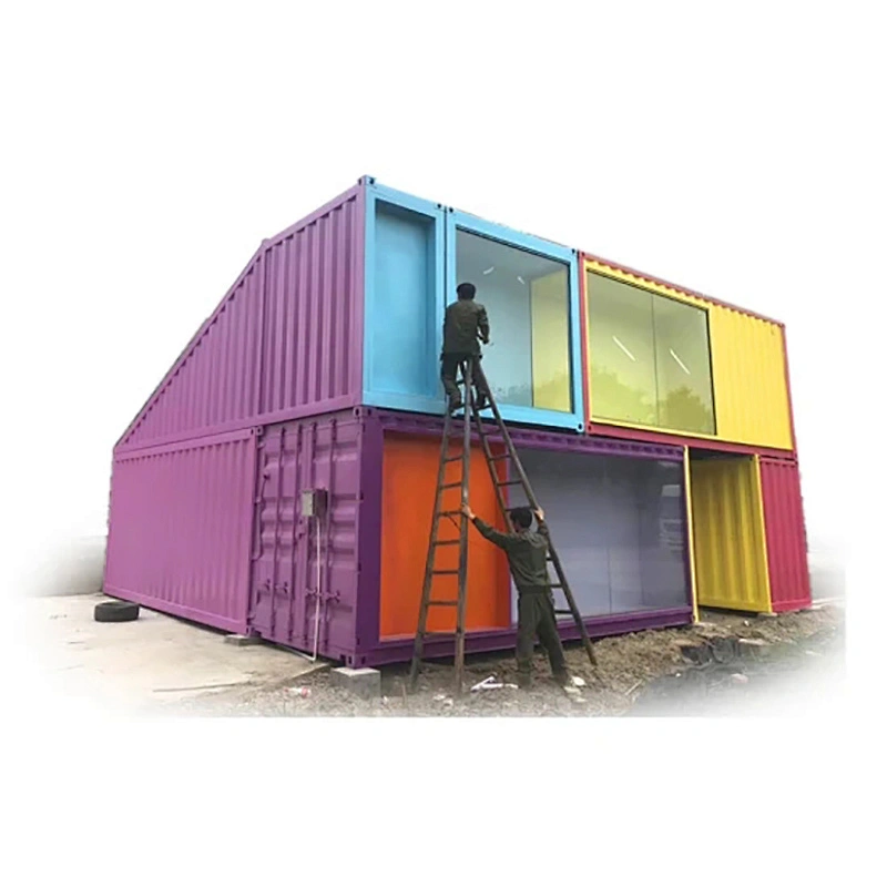 Casa de contenedores de construcción de diseño rápido