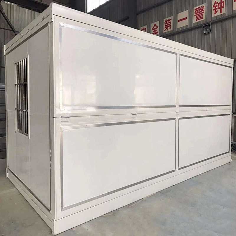 Casa contenedor plegable Se instala fácilmente con 4 pasos