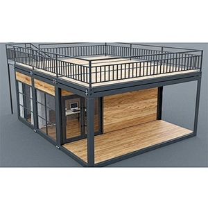 light bar luxury prefa Container house home modulares prefabricadas restaurant