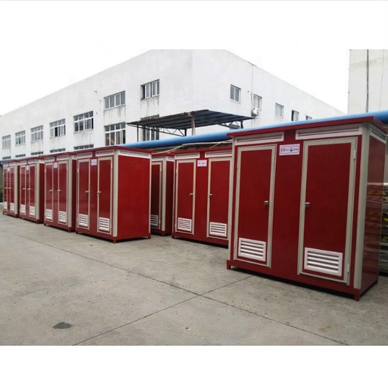Portable temporary mobile toilet with Squat toilet sitting toilet